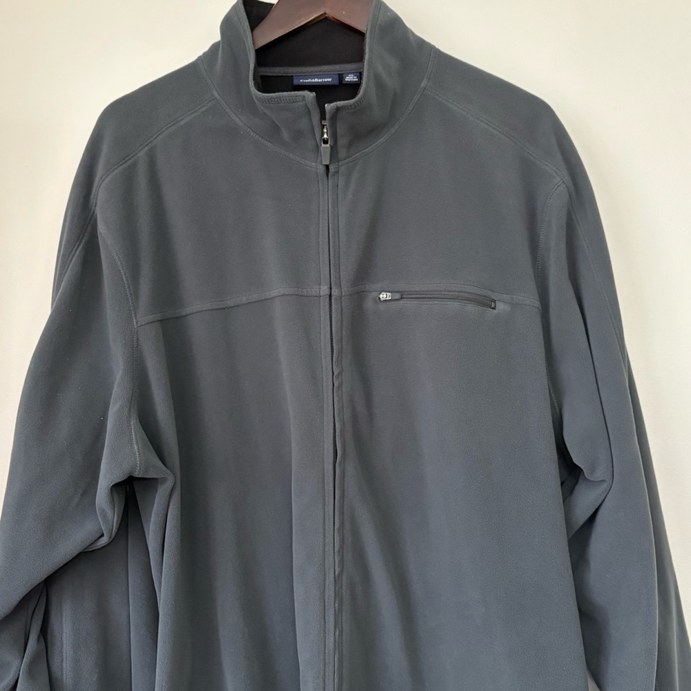 Croft & Barrow Full Zip Fleece Jacket Classic Mens XL Pockets - Picture 2 of 11